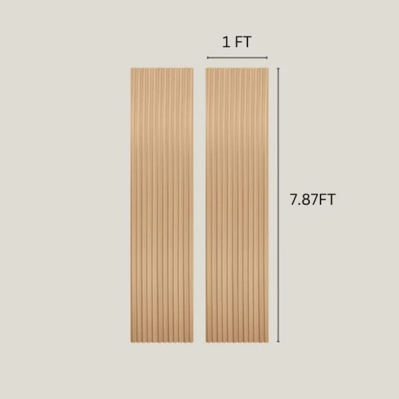 Flexible Polyester MDF Wall Panel Wide Board factory