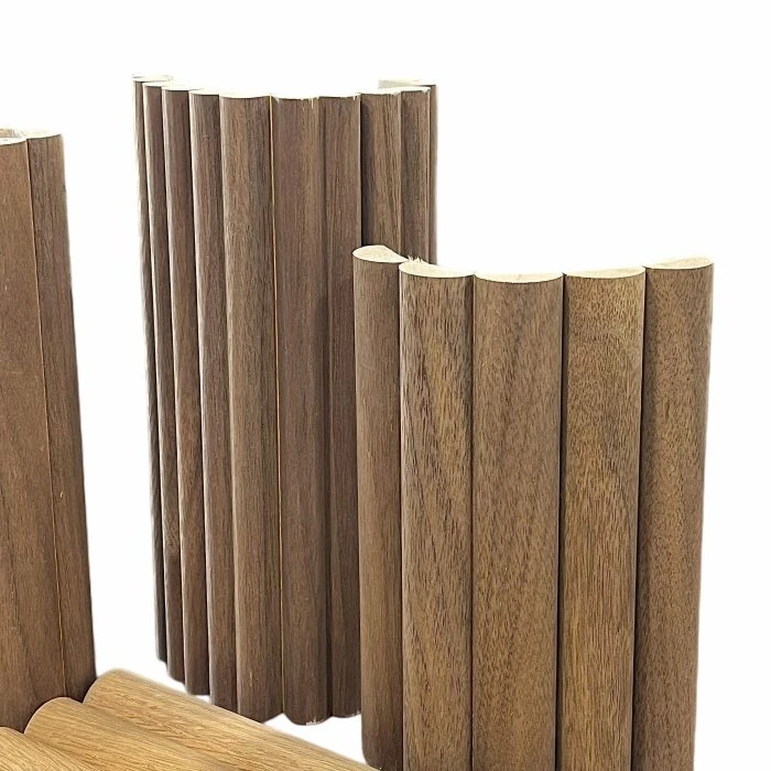 Fleksibelt trapesformet veggpanel Storformat MDF